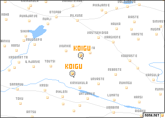 map of Koigu