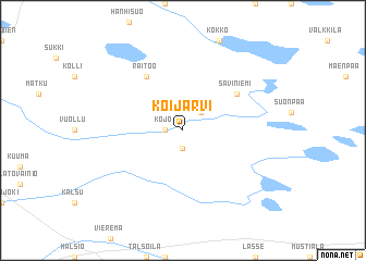 map of Koijärvi