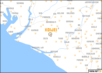 map of Koijei