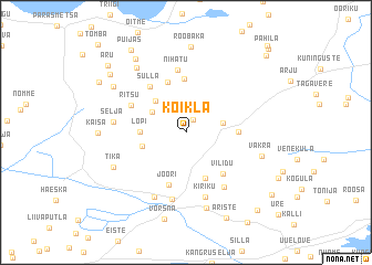 map of Koikla