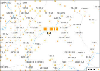 map of Koikoita