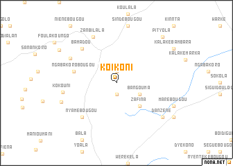 map of Koikoni