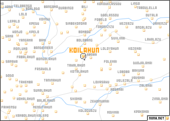 map of Koilahun