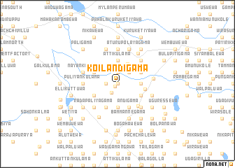 map of Koilandigama