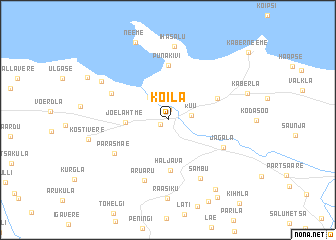 map of Koila