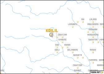 map of Koilil