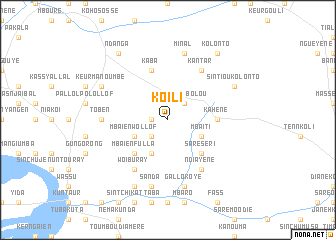 map of Koïli