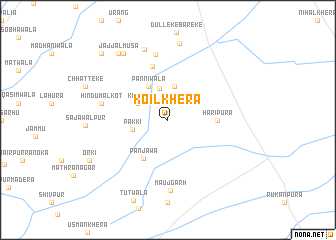 map of Koil Khera