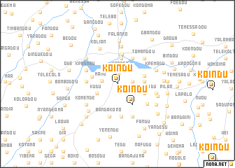 map of Koindu