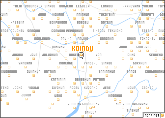 map of Koindu