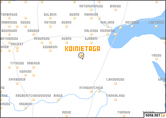 map of Koiniétaga