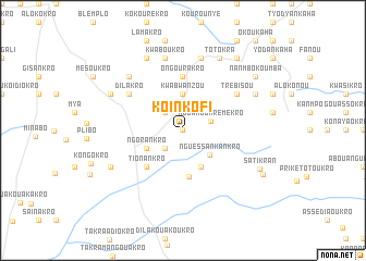 map of Koinkofi