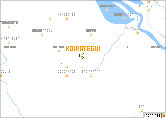 map of Koiratégui