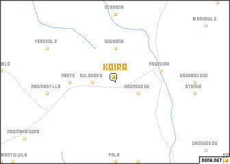 map of Koïra