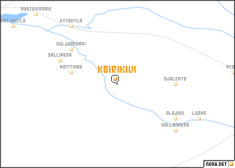 map of Koirikivi