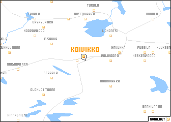 map of Koivikko