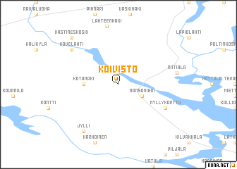 map of Koivisto