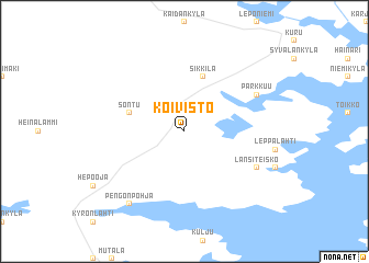 map of Koivisto