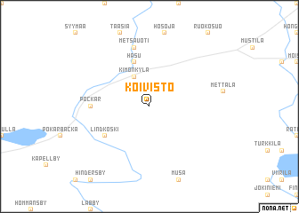 map of Koivisto