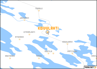 map of Koivulahti