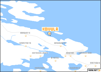 map of Koivula