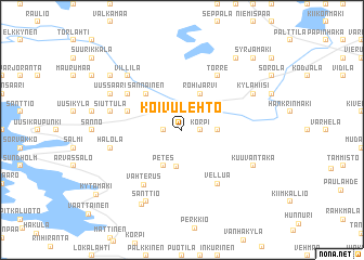 map of Koivulehto