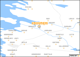 map of Koivuniemi