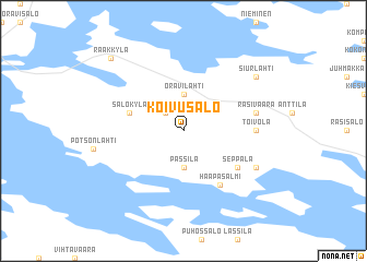 map of Koivusalo