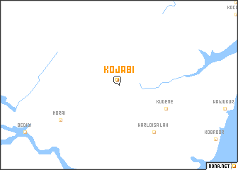 map of Kojabi