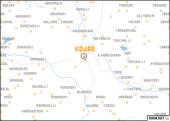 map of Kŏjae