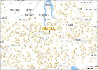 map of Kojal-li