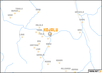 map of Kojalu