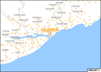 map of Kojang-ni