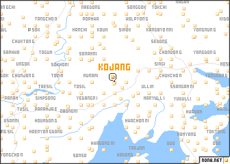 map of Kojang