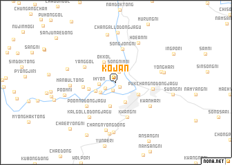 map of Kojan