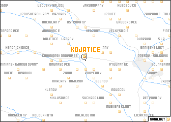 map of Kojatice