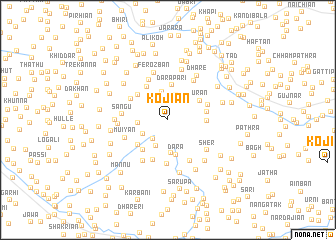 map of Kojiān