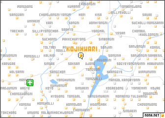 map of Kŏjihwa-ri