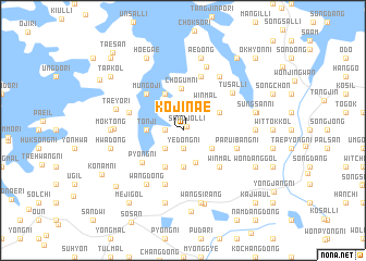 map of Kojinae