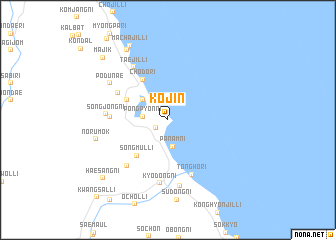 map of Kŏjin