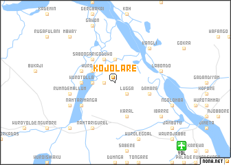 map of Kojolare