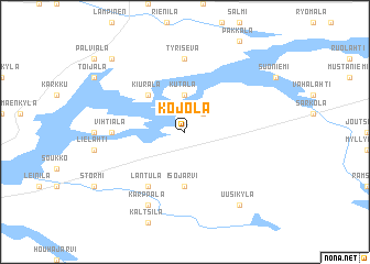 map of Kojola