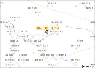 map of Kojonkulma