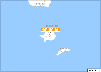 map of Koju-dong