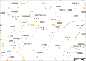 map of Kokabikoulou