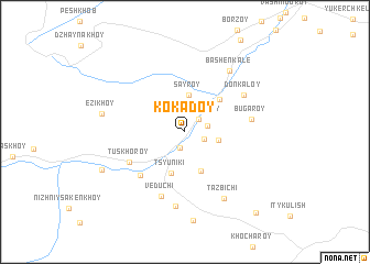 map of Kokadoy