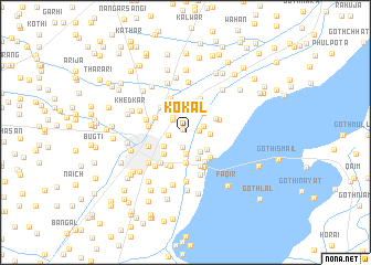map of Kokal