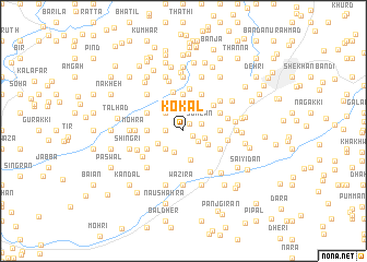 map of Kokal