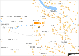 map of Kokani