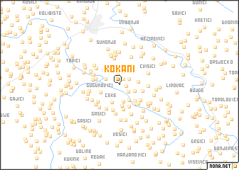 map of Kokani